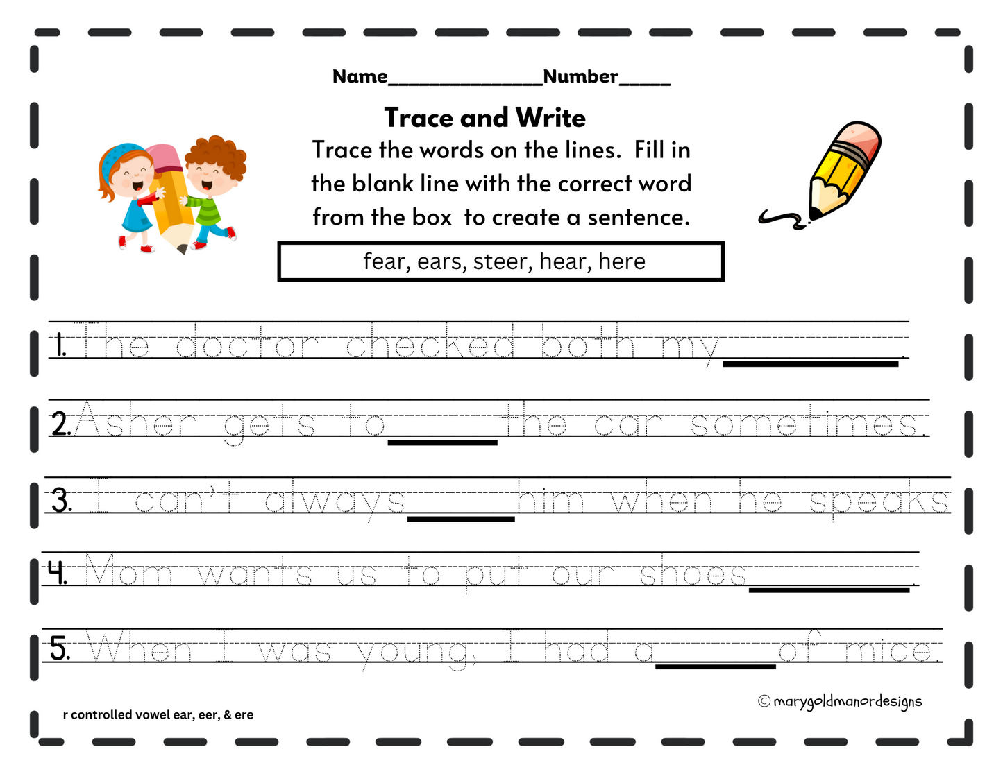 Trace and Write