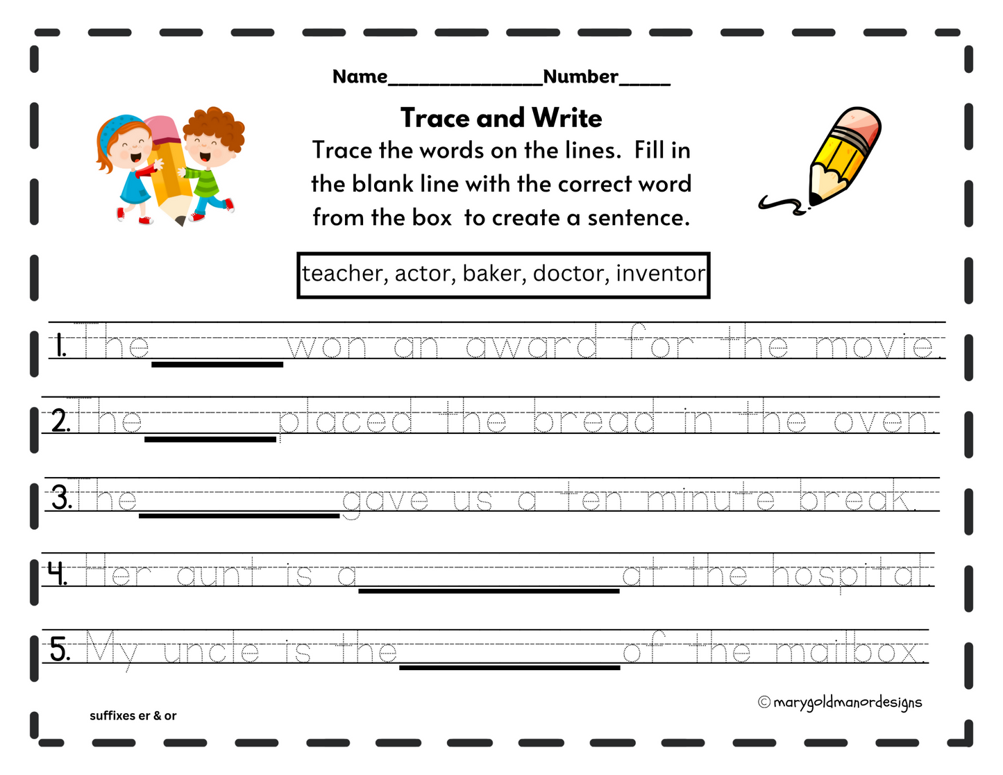 Trace and Write