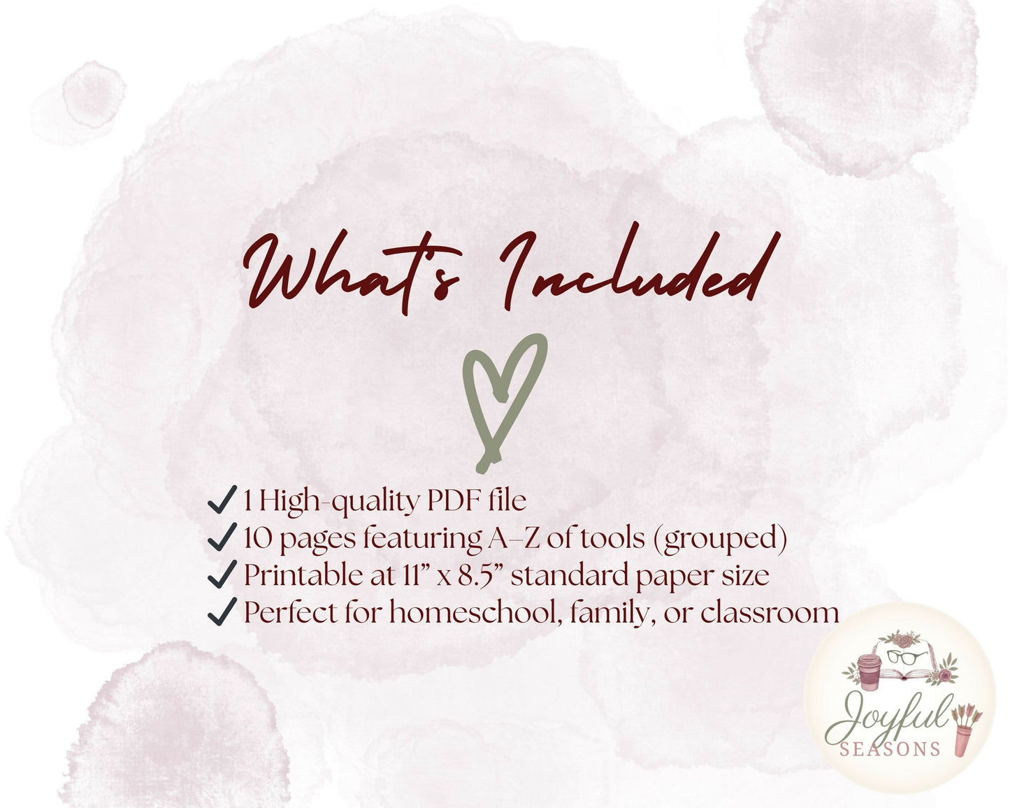 listing Whats Included