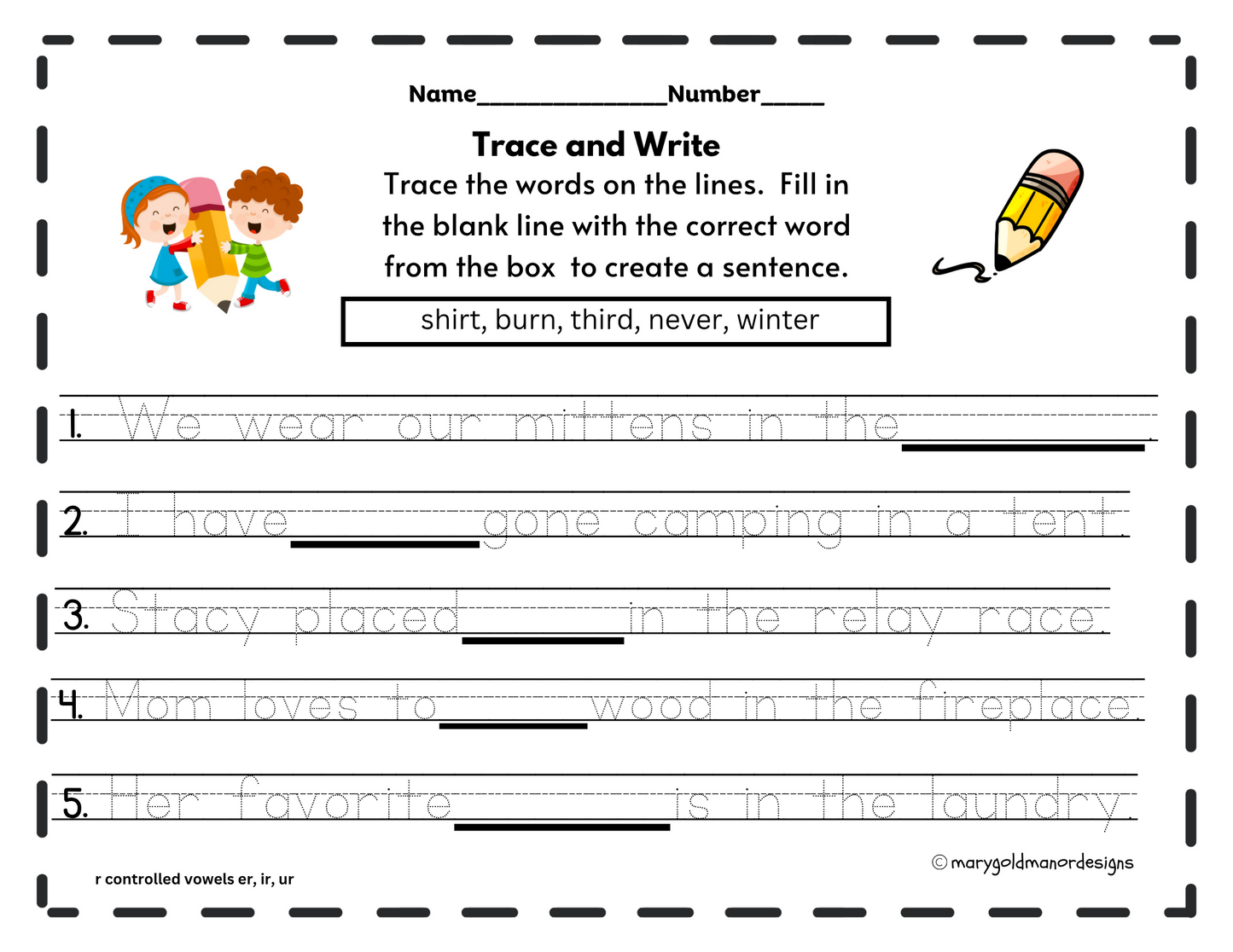 Trace and Write